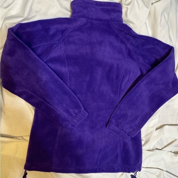 Columbia Jacket Sz Small Full Zip Purple Outdoor Utility Sporty Gorpcore Active - Picture 2 of 3